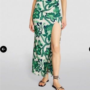 ETRO
Green Tree Of Life Print Sargon Wrap Skirt